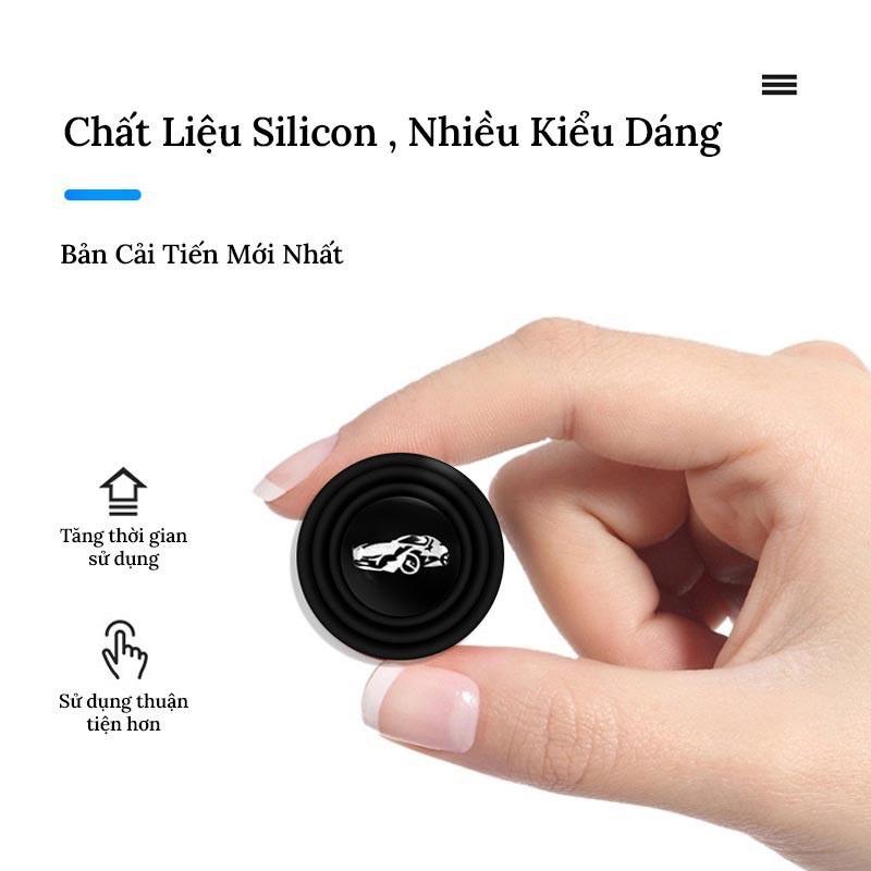 Nút Dán Đệm Cao Su Silicon Chống Va Đập Đàn Hồi Giảm Tiếng Ồn Bảo Vệ Cửa Capo Cốp Ô Tô - Phụ Kiện Xe Hơi Ruffo Cao Cấp