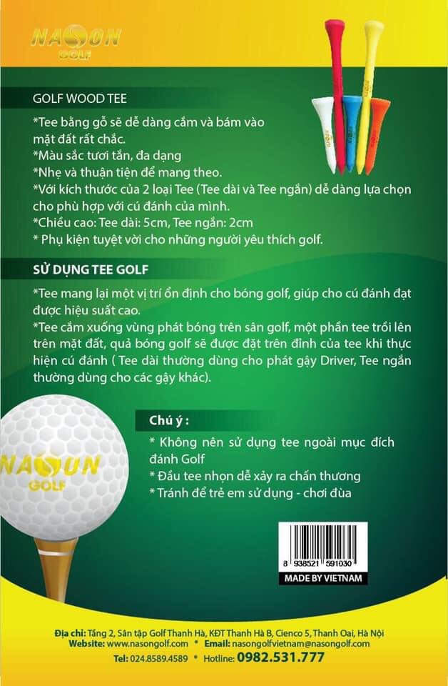 HỘP TEE GOLF GỖ | NASON