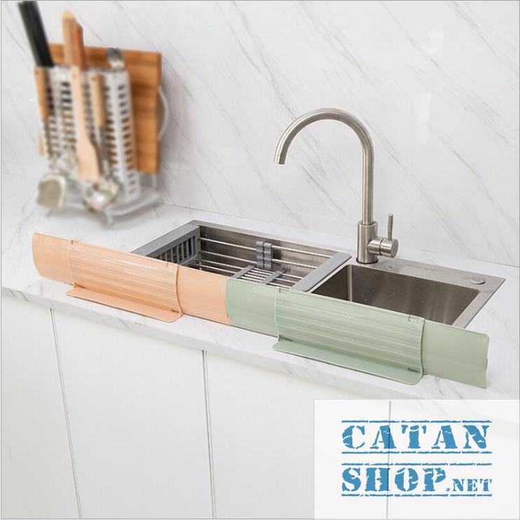 TẤM CHẮN NGĂN BẮN NƯỚC MỞ RỘNG DÙNG CHO BỒN RỬA CHÉN SIÊU TIỆN LỢI, VỆ SINH-GIAO MÀU NGẪU NHIÊN GD250-NBNuoc-MRong