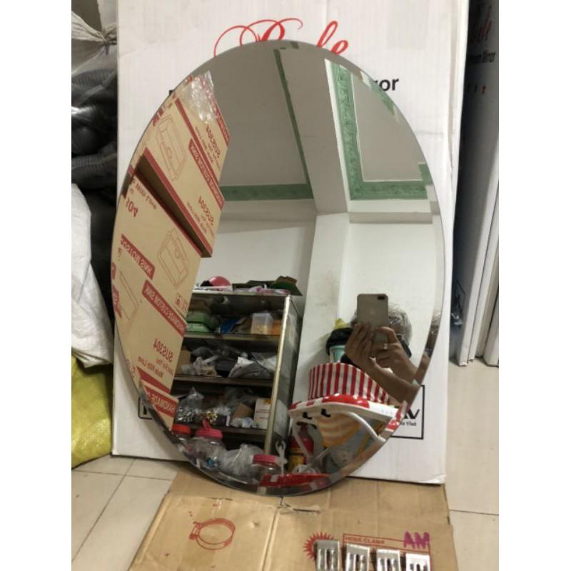 GƯƠNG BALE TREO TƯỜNG NHÀ TẮM KT 45 x 60cm KÈM PAS GƯƠNG