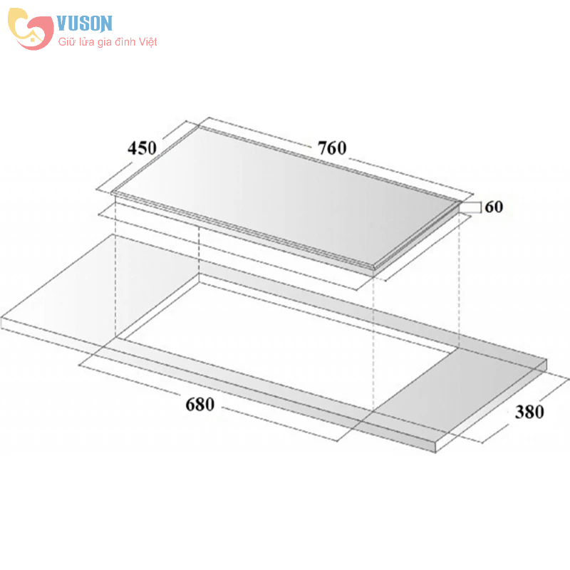 Bếp từ Eurosun EU-T898G Hàng Chính Hãng