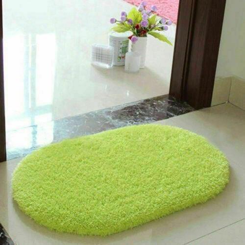 1PC Absorbent Soft Bathroom Bedroom Floor Non-slip Mat Memory Foam Bath Shower Rug E