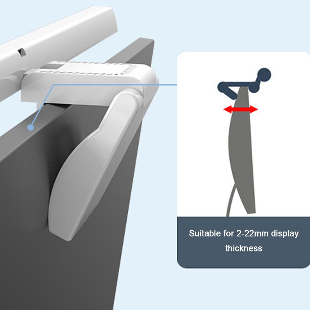 Stepless Dimming LED Lamp For Computers Monitor USB Reading Light Computers Screen Clip-on Lamp Eye Protect Light