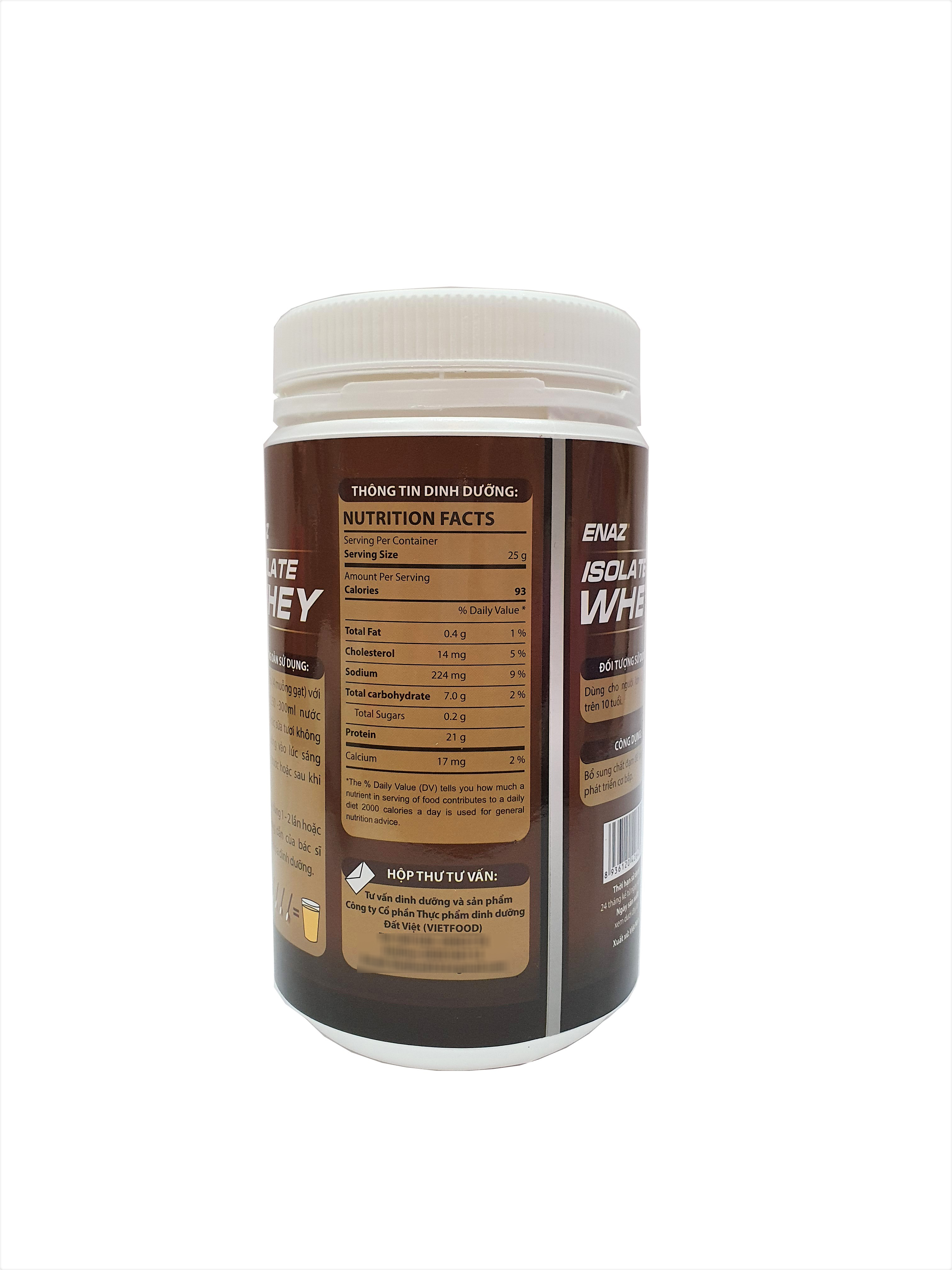 Thực phẩm bổ sung Enaz Isolate Whey