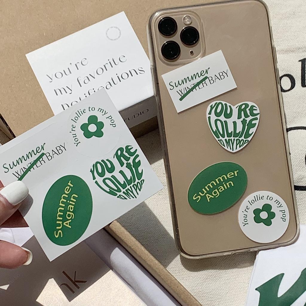 Bộ dán sticker trang trí LOLLIE STUDIO