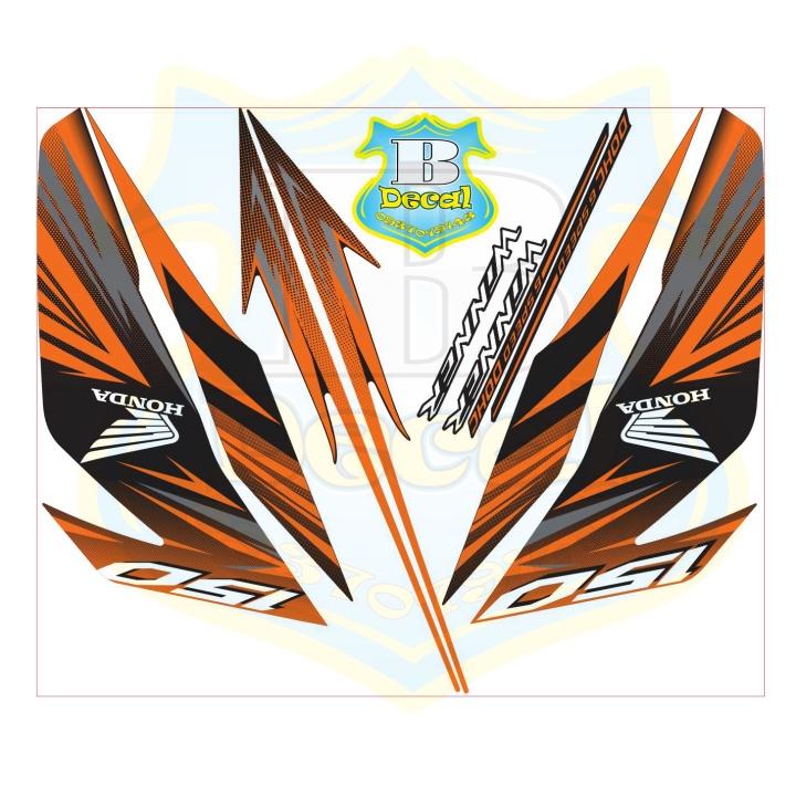 Tem rời dành cho winner mẫu zin cam đen