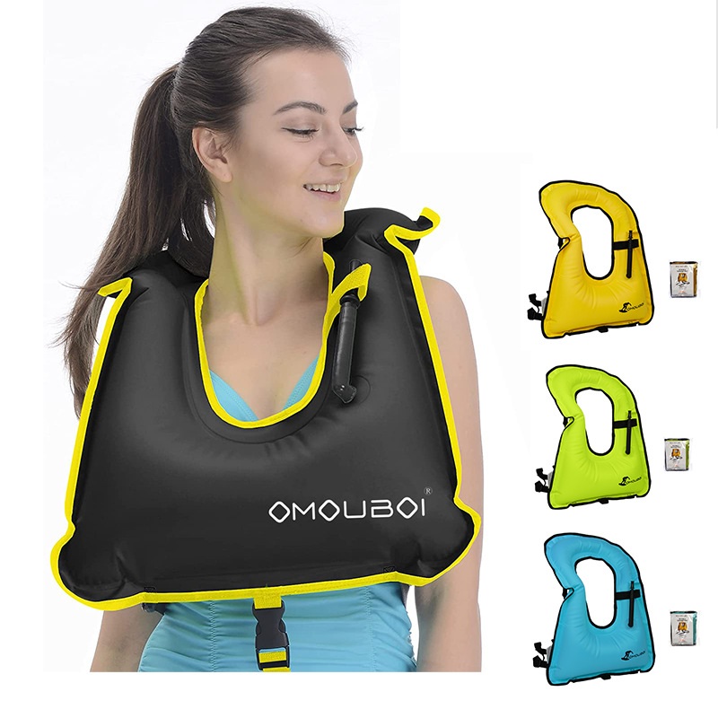 Áo phao thổi hơi gọn nhẹ dành cho người lớn