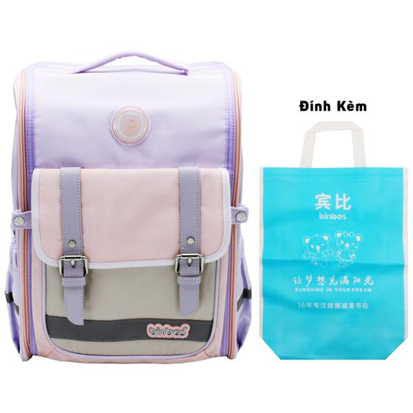 Ba Lô Chống Gù Học Sinh - Binbes B-3587 - Màu Tím