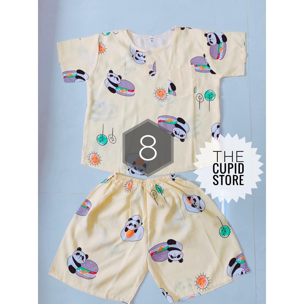 Đồ bộ chất liệu tole lanh 2 da loại 1 cho bé trai từ 18-20 kg - The Cupid Store