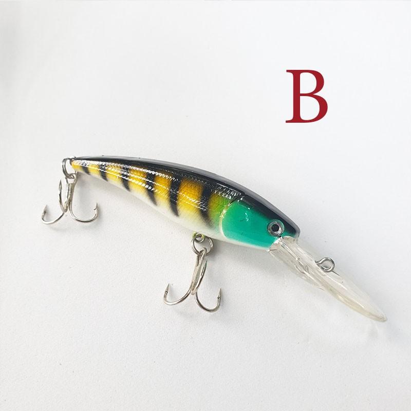 Mồi câu lure 9cm 7g mồi lure cá lóc, cá chẽm, rô phi mua 5 con tặng hộp đựng M11