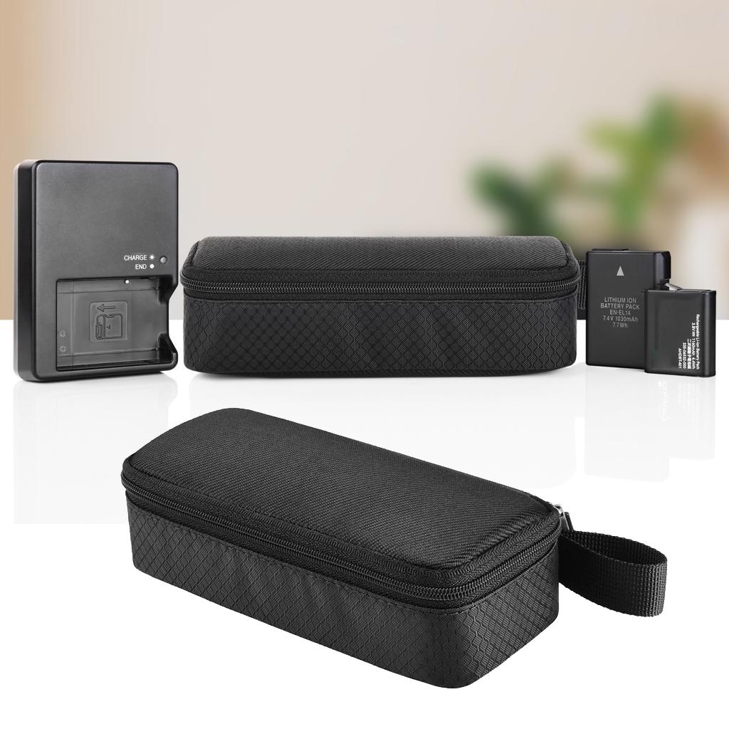 Camera Storage Bag Carrying Case for Portable Travel with Battery