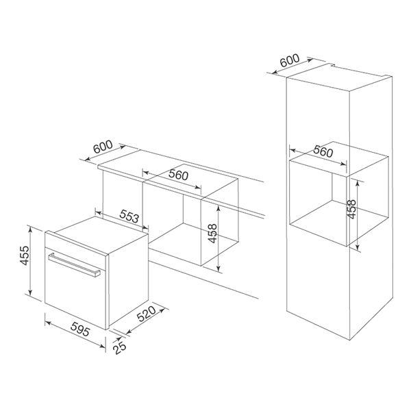 Tủ Bảo Quản Rượu Âm Tủ Malloca MWC-24CP (Sức Chứa: 24 Chai) - Hàng Chính Hãng