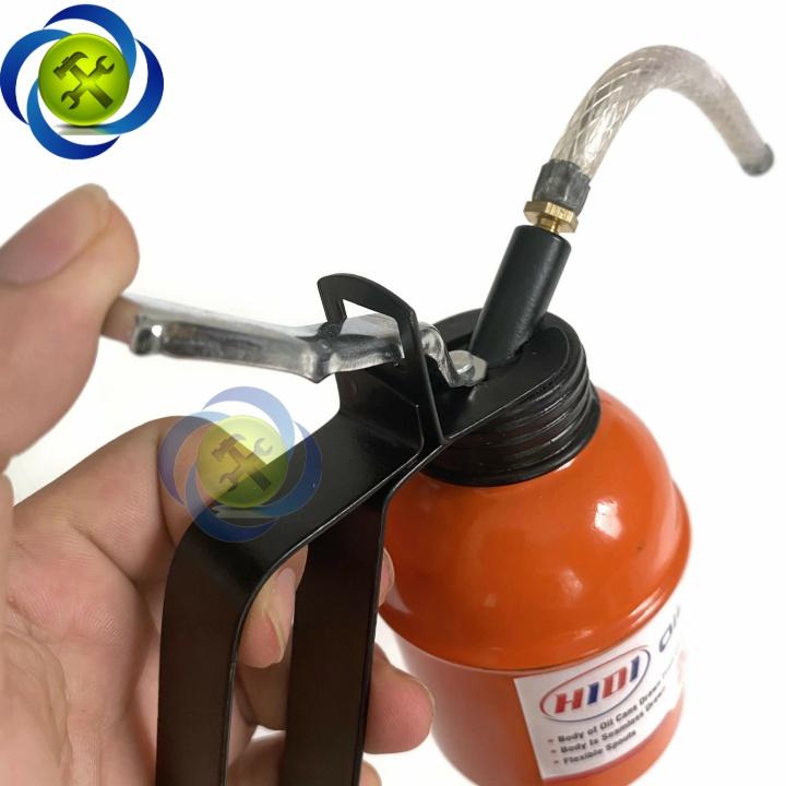 Bình châm nhớt sắt 200cc màu cam HIDI BCD20801