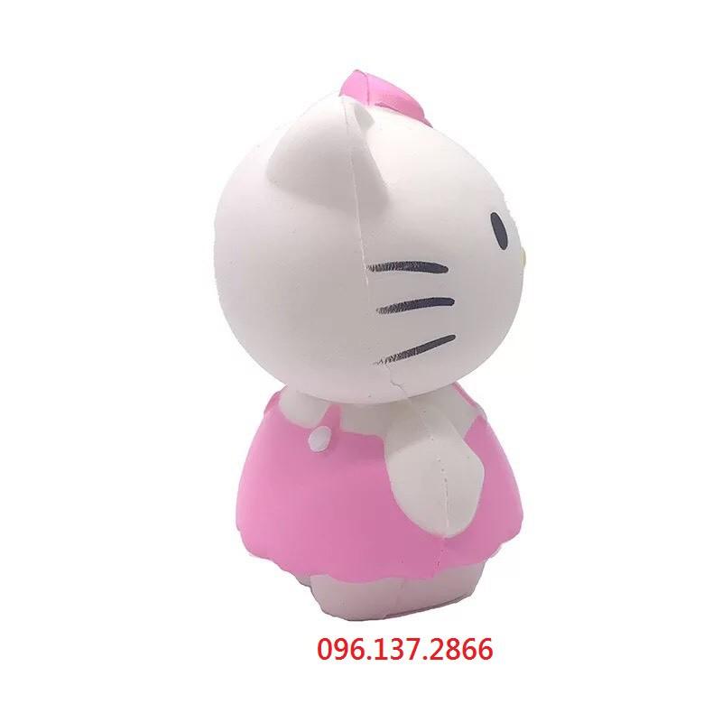 ( hồng ) SQUISHY BÉ MÈO HELLO KITTY HỒNG DỄ THƯƠNG ( nguyenhuyen9916 )