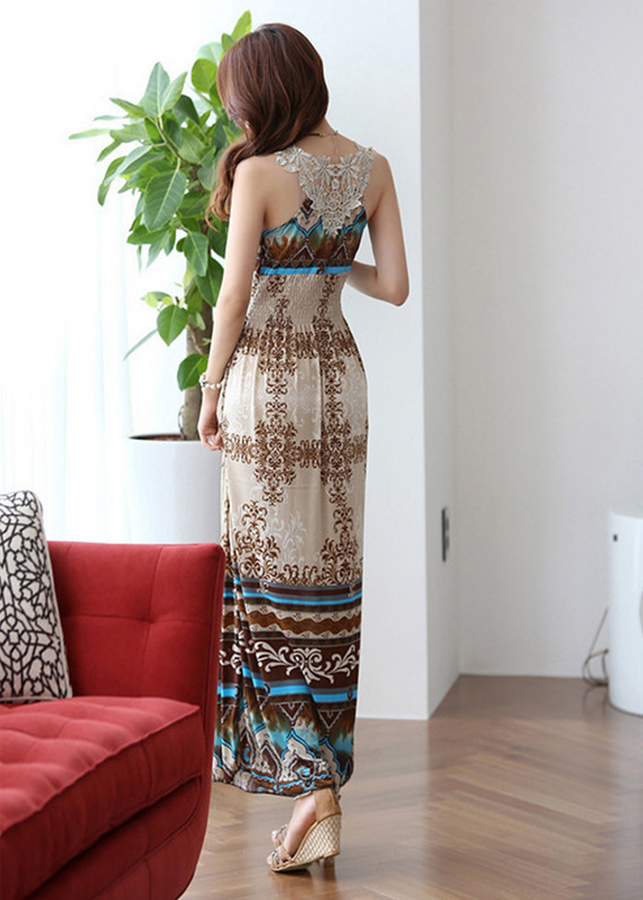 Đầm Maxi Thun Lụa Mềm Mại