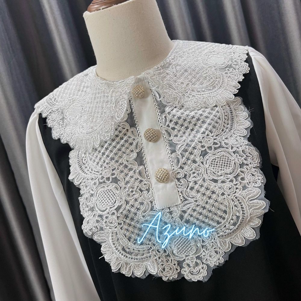 VÁY THIẾT KẾ - Váy Bầu Công Sở Cổ Sơ Mi A18 Chất LiệuChéo Hàn Phối Lụa Cao Cấp Siêu Xinh