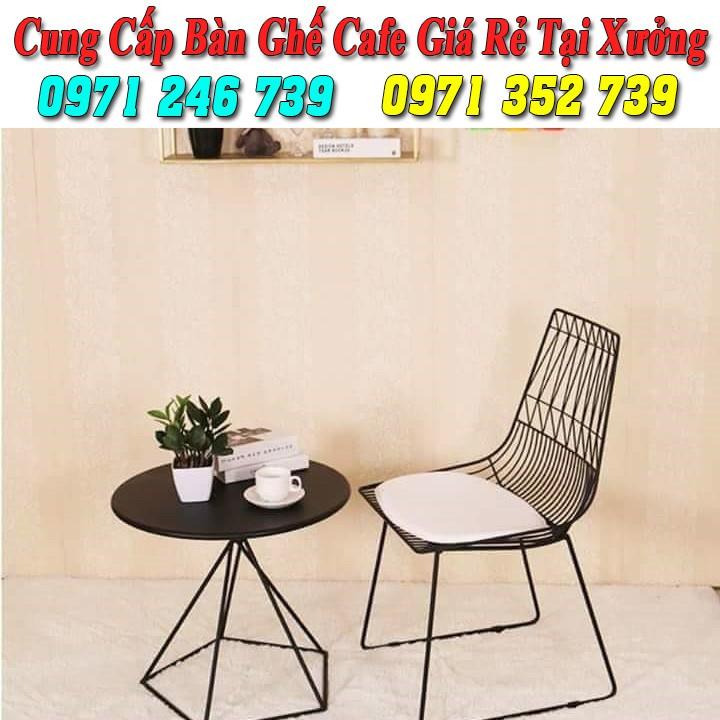 Ghế sắt cafe ngoài trời