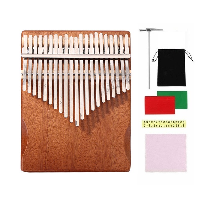 Đàn kalimba 21 phím chơi nhiều bài hơn kèm phụ kiện đầy đủ M21-KALIMBA dành cho bạn mới tập chơi -Tặng Tab 24 bài nhạc soạn riêng cho kalimba 21 phím (MÀU XANH NGỌC)