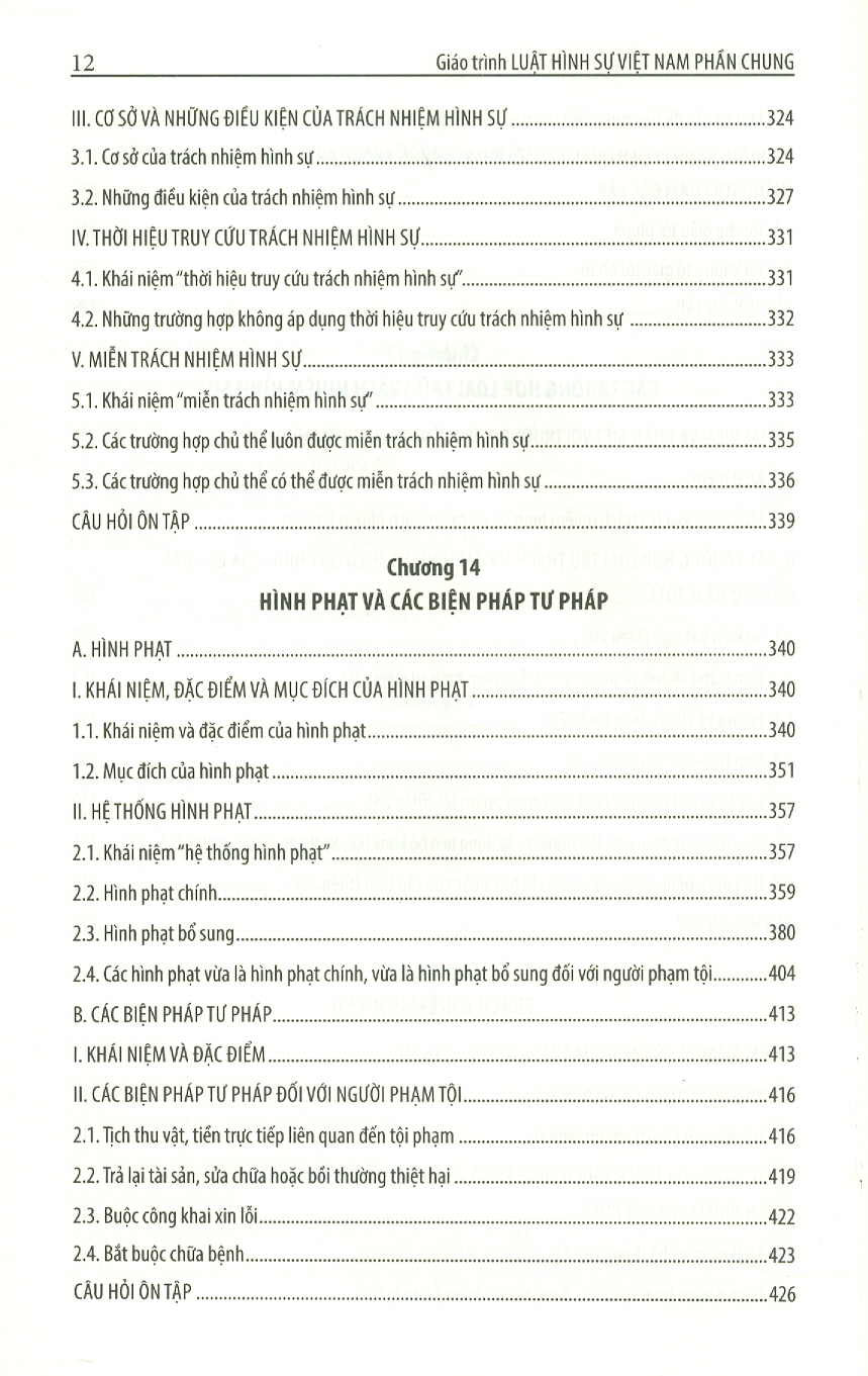 Giáo Trình Luật Hình Sự Việt Nam (Phần Chung) - GS. TSKH. Lê Văn Cảm, PGS. TS. Trịnh Tiến Việt - Tái bản, có sửa đổi bổ sung - (bìa mềm)