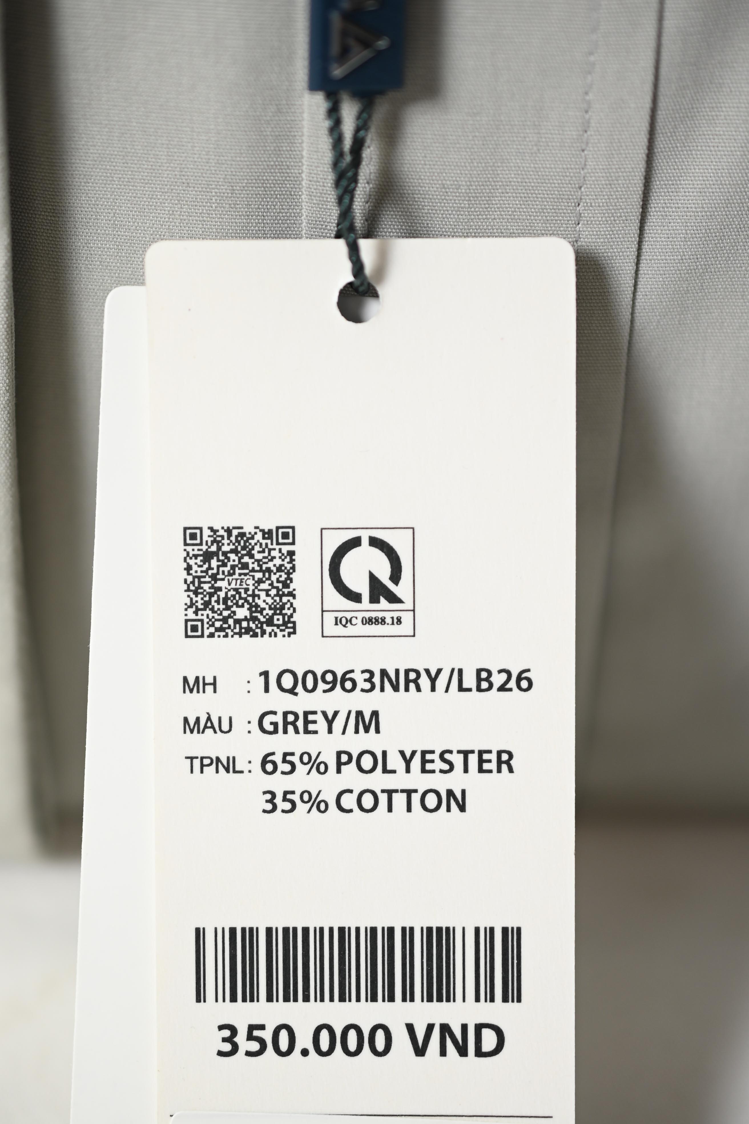 Áo sơ mi nam Việt Tiến tay dài