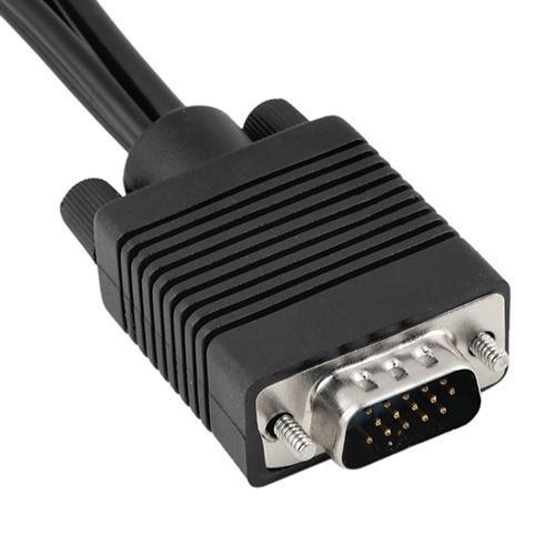 Bộ Chuyển Đổi Hw- Vga Sang S-Video 3 Rca Av Tv Cho Pc Laptop