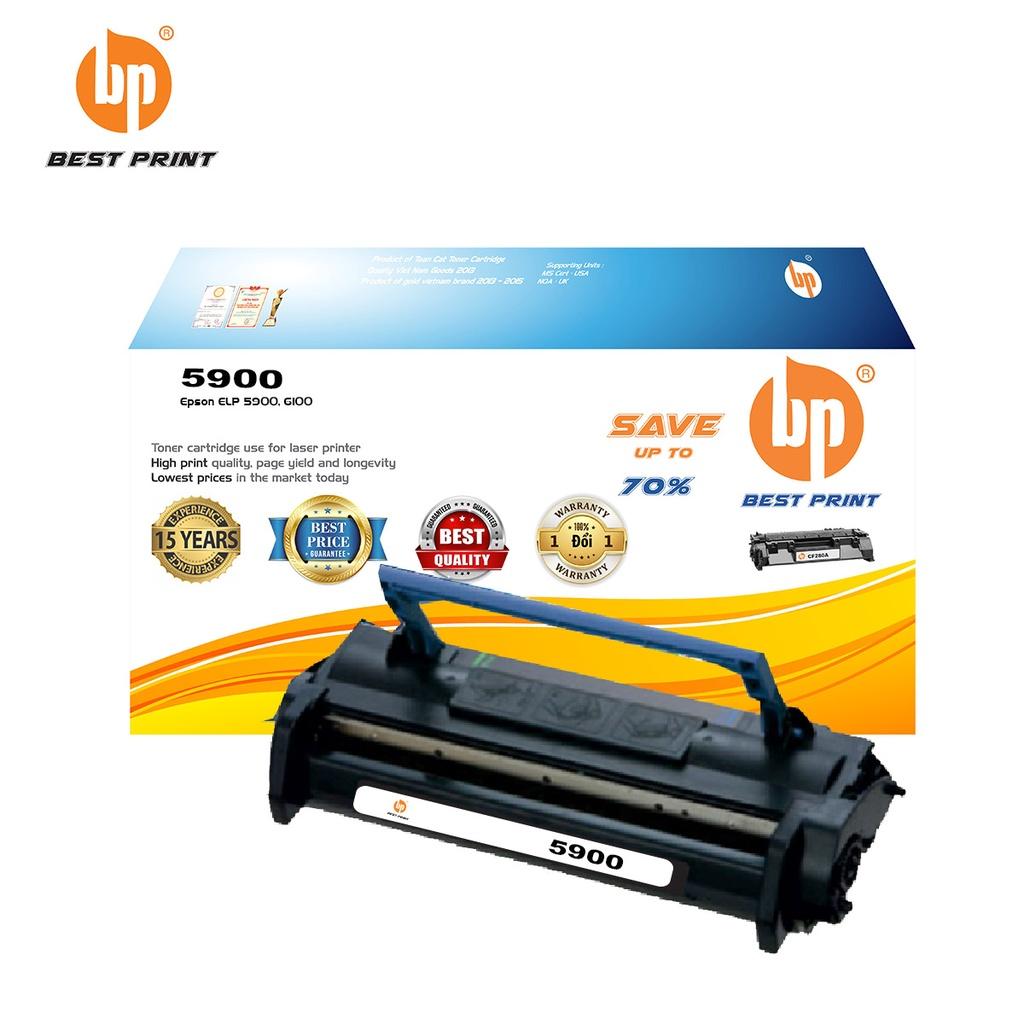 Hộp mực in BEST PRINT 5900 dùng cho máy in Epson ELP 5900, 6100 - HÀNG CHÍNH HÃNG