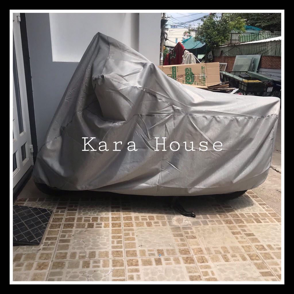 Bạt trùm xe máy Kara House 220cm x 115cm che vừa vặn tất cả các loại xe máy - Hàng VN chất lượng cao