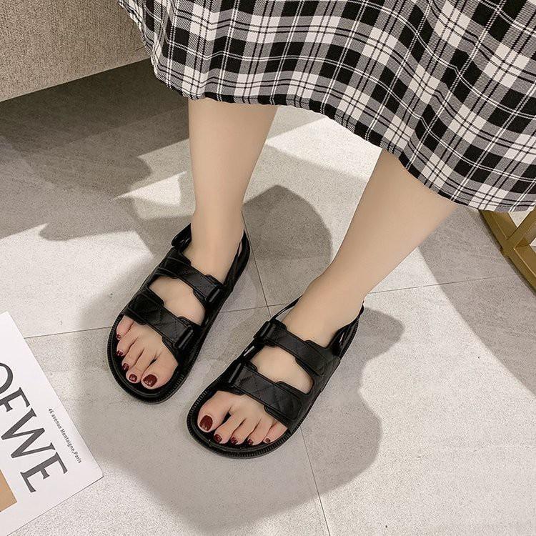 sandal học sinh 2 quay chéo ảnh thật