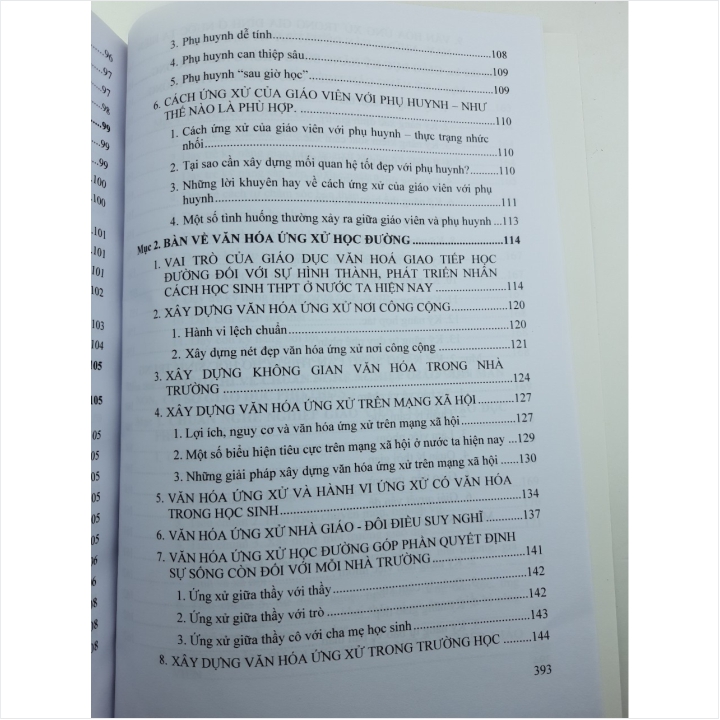Sách Văn Hóa Ứng Xử Học Đường - V2108T