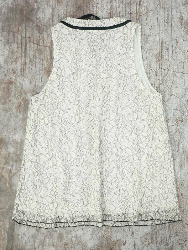 Áo Sơ Mi Ba Lỗ Nữ Chenault Lace TankTop - SIZE L