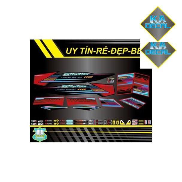 Tem rời Sirius xăng cơ V13 nhận đổi màu theo yêu cầu