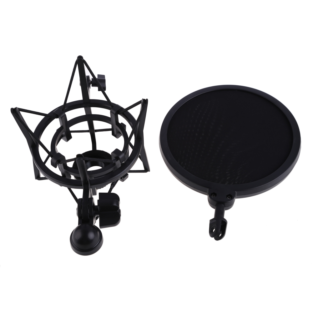 ROGTZ Bộ Shock Mount Kèm Màng Lọc Âm Cho Micro Hát Live Stream YL-101 - Hàng Nhập Khẩu