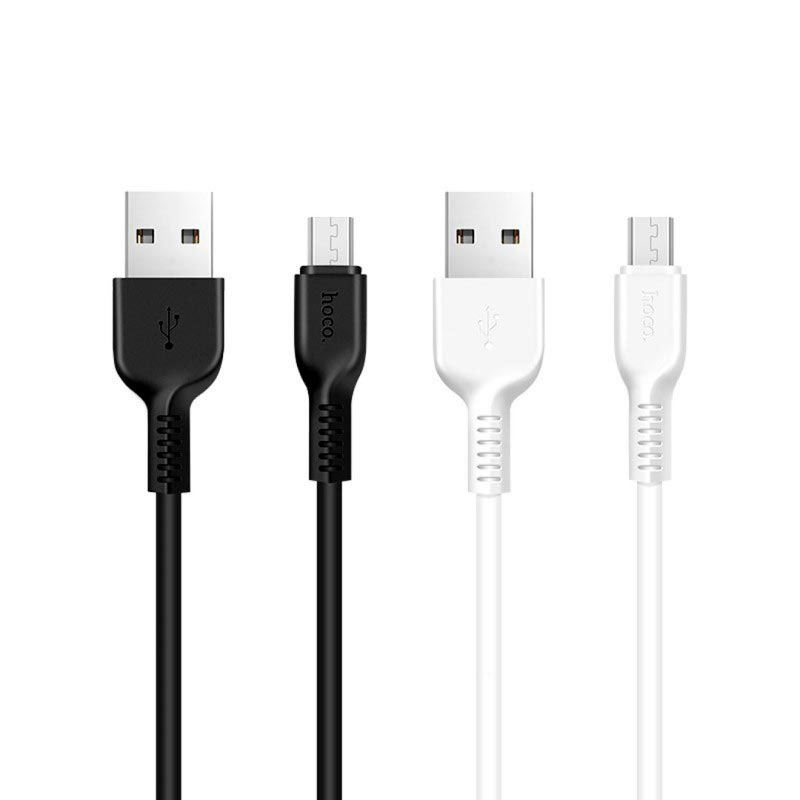 Cáp USB to MicroUSB X20 chính hãng Hoco 1,2m (màu ngẫu nhiên)