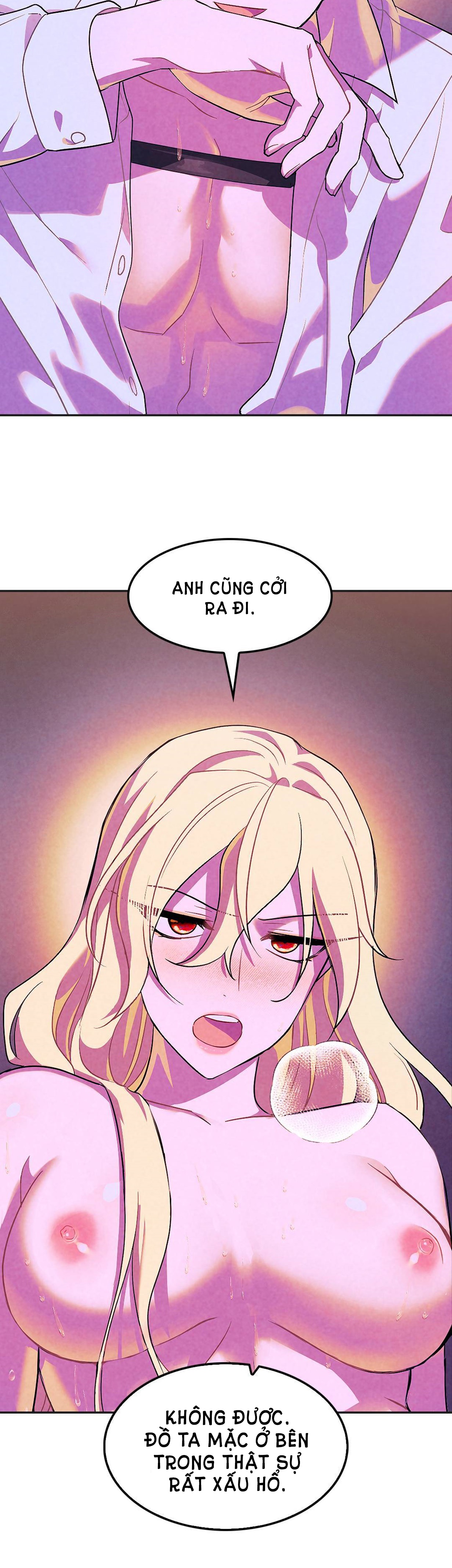 [bản 18+] trò chơi săn mồi của hoàng đế và thánh kỵ sĩ chapter 33.2 5