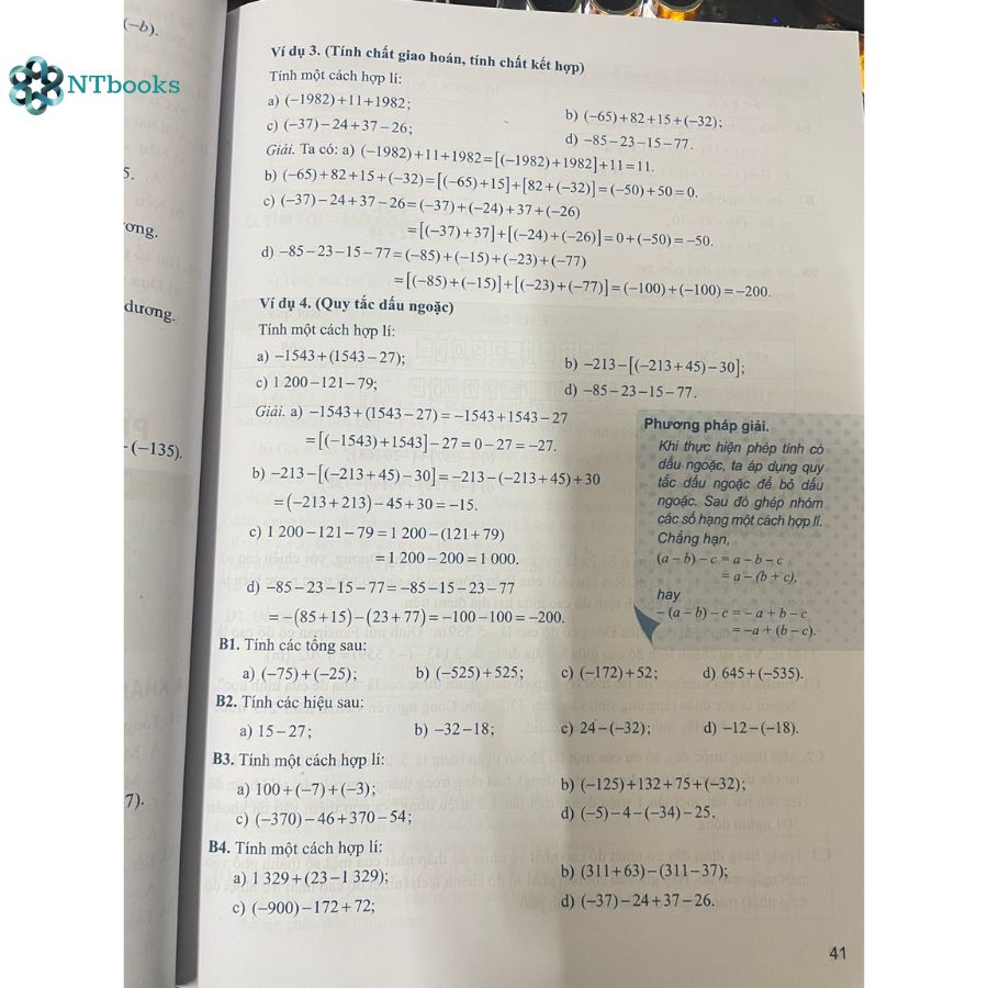 Sách Bài tập phát triển năng lực Toán lớp 6 Tập 1