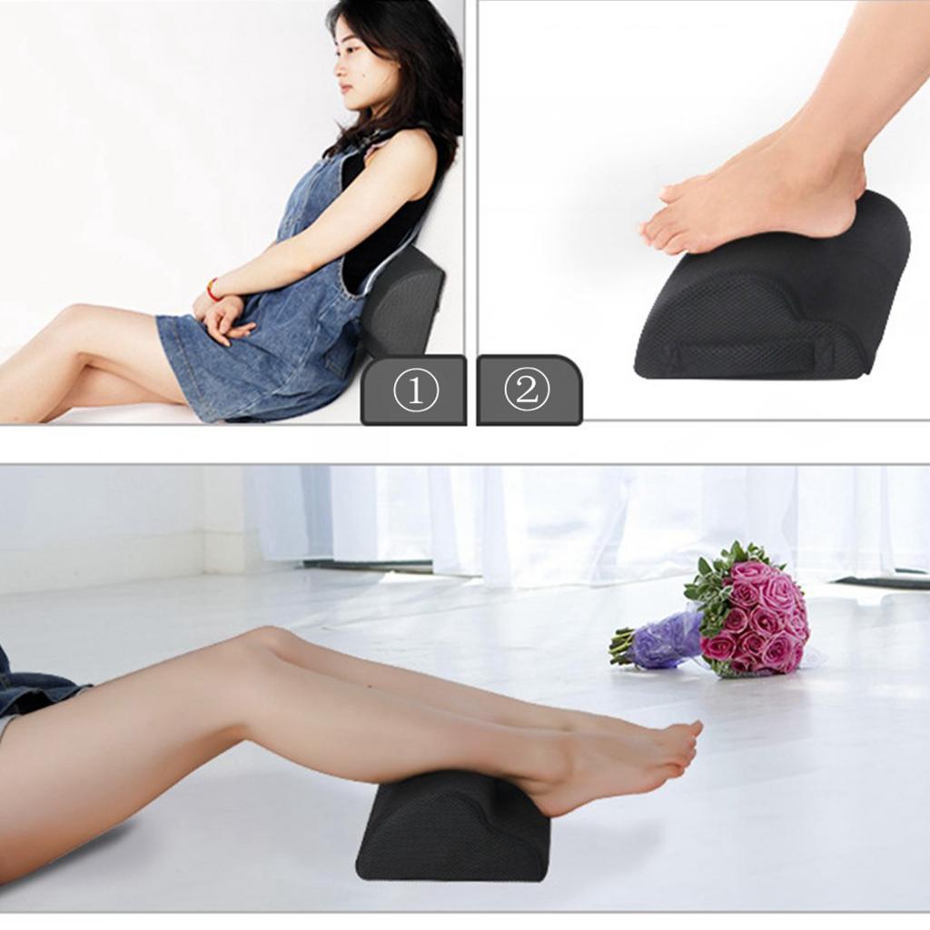 Foot Rest Under Desk Non-Slip Ergonomic Footrest Foam Cushion