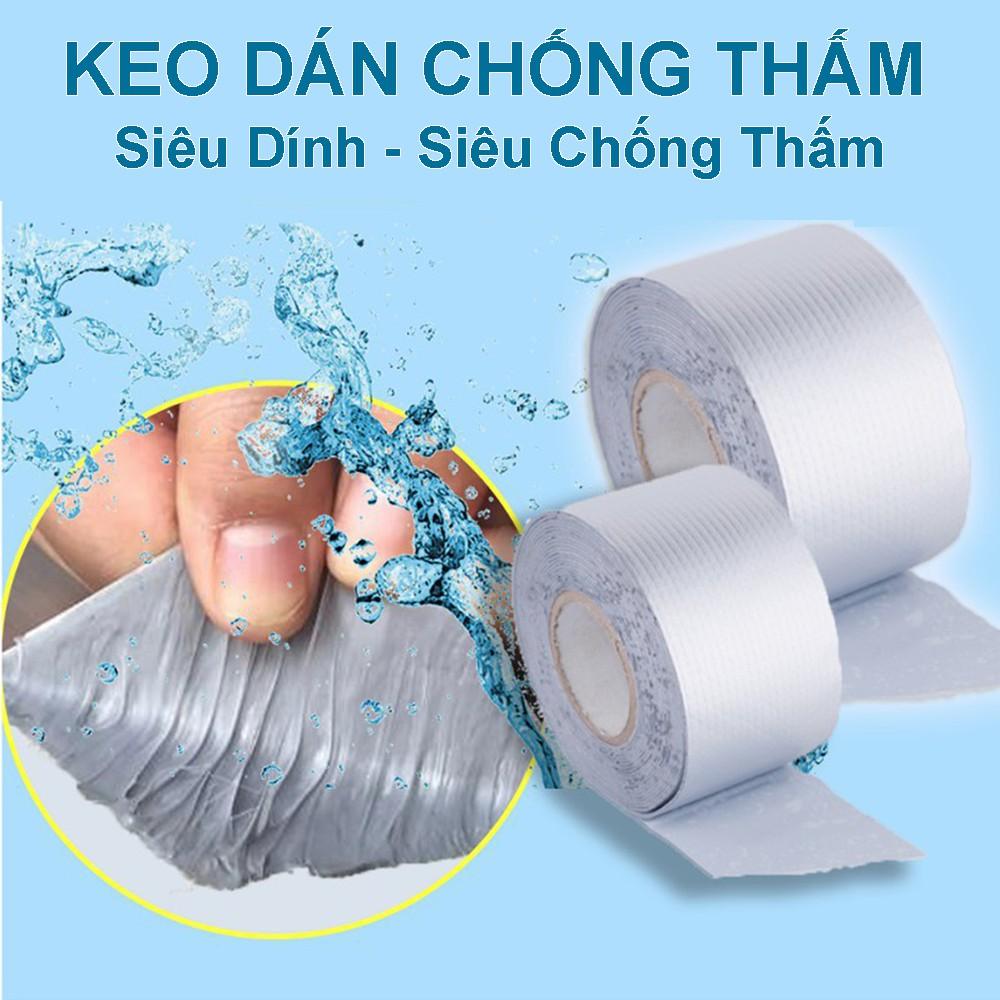BĂNG KEO SIÊU DÍNH CHỐNG THẤM 5cmx5m Hàng Nhật-