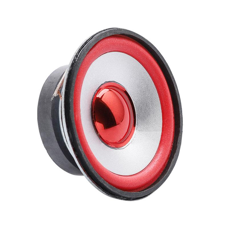 Tenghong 2pcs 2,5 inch 66mm loa phạm vi đầy đủ 4 ohm 5W Red Hat Bluetooth Audio Radio loa cho loa tại nhà