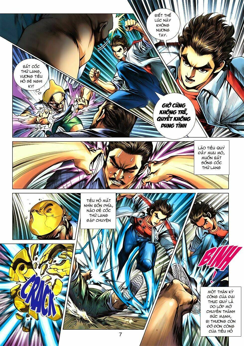 tân tác long hổ môn chapter 621 5