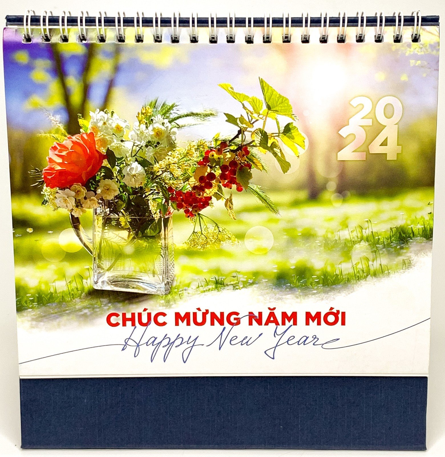 Lịch 2024 Lịch Để Bàn Lò Xo Cứng 2024 Lịch Để Bàn Chữ M 2023 - Mẫu Ngẫu Nhiên