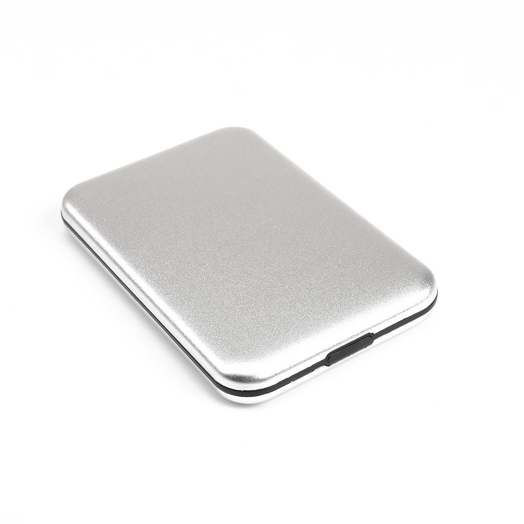 80G HDD Enclosure 2.5" SATA to USB 3.0 SSD Hard Disk Drive Case Silver