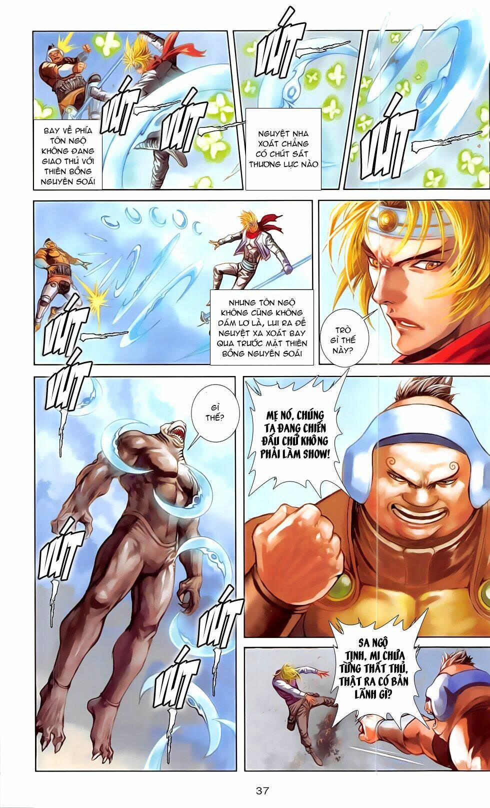 thần binh đấu giả (saint warrior) chapter 3.2 15