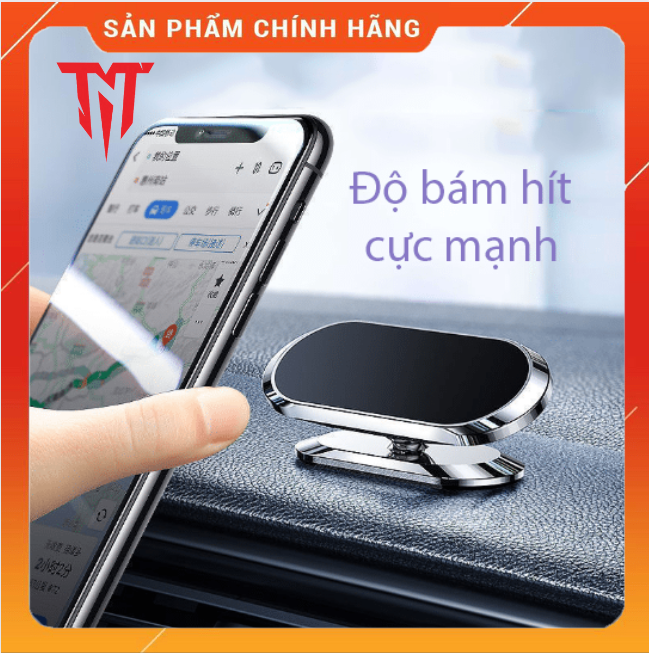 Bộ đế hít nam châm điện thoại có thể xoay 360 độ tiện lợi thời trang xịn xò - Hàng chính hãng