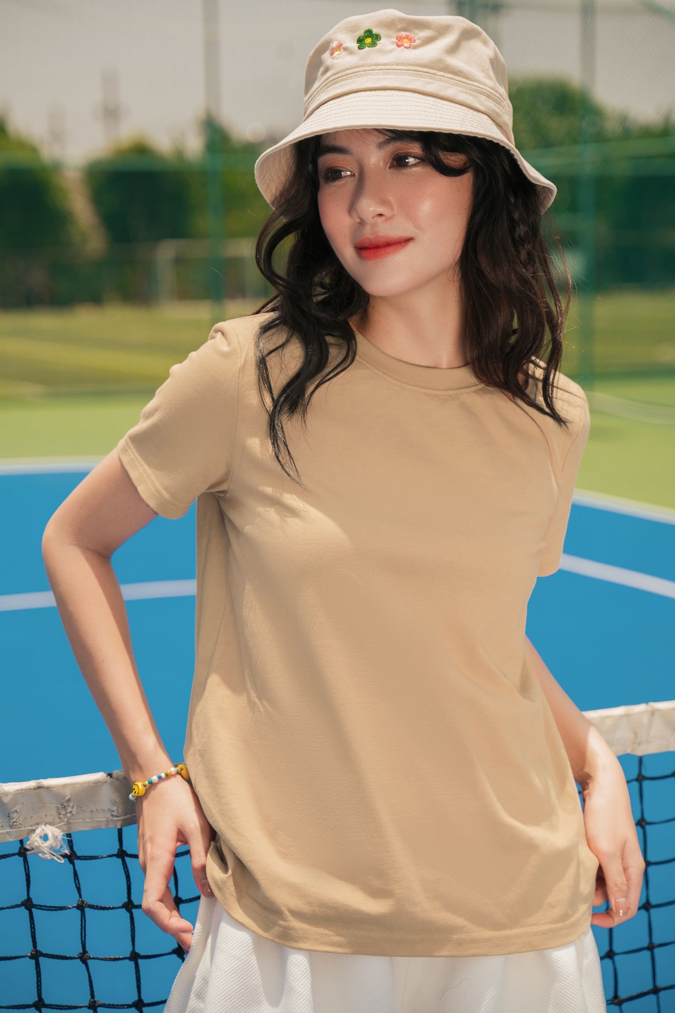OLV - Áo Casual T-shirts In Caramel