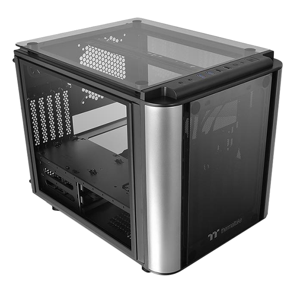 Vỏ Case Máy Tính Thermaltake Level 20 VT Tempered Glass CA-1L2-00S1WN-00 Micro ATX - Hàng Chính Hãng