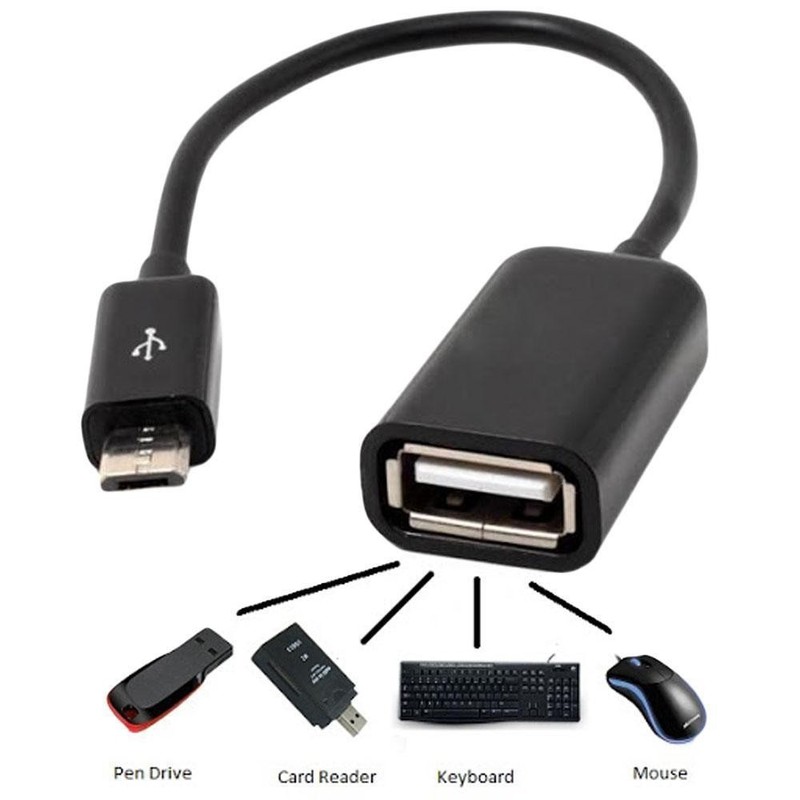 COMBO 2 CÁP OTG CỔNG MICRO USB