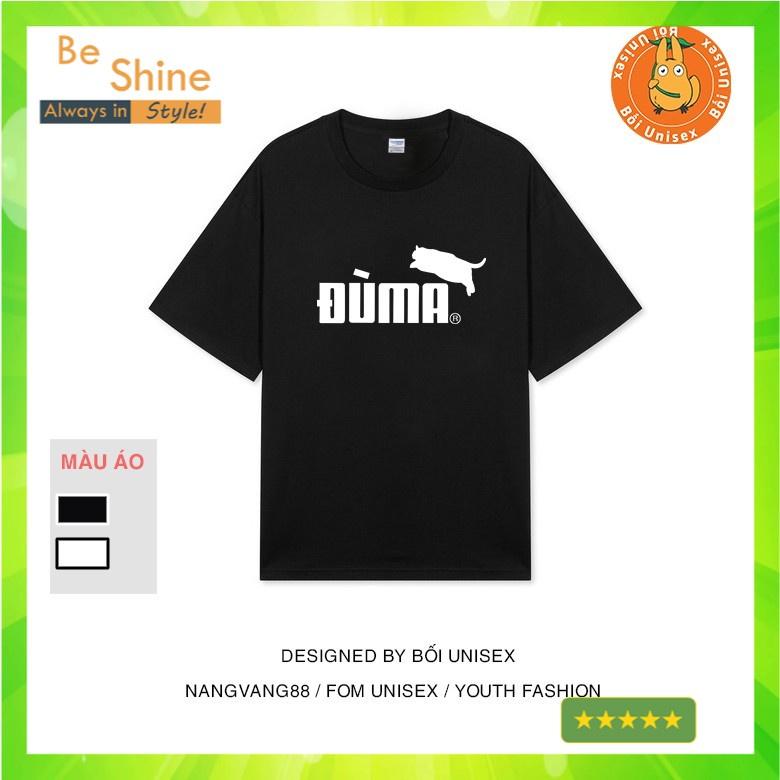 Áo Thun Unisex Form Rộng Đù Ma DCT Độc Đáo - Áo Phông Tay Lỡ Cotton Cổ Tròn - Beshine Clothing