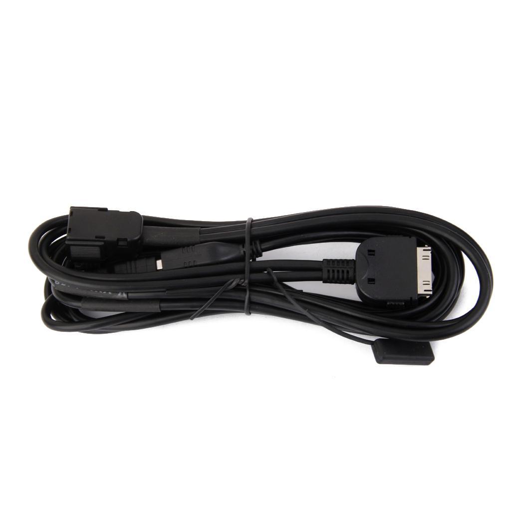 CD-IU201N Video Audio USB TO 30-Pin Interface Adaptor Cable for iphone 4/4s