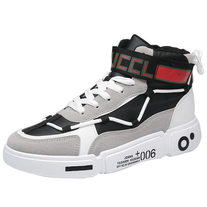 Giày Sneaker Cổ Cao Thời Trang Cho Nam