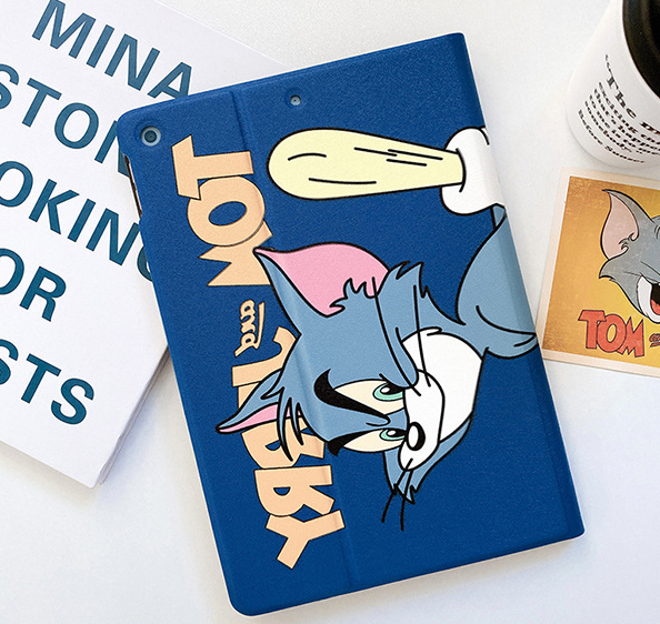 Bao da dành cho ipad 2017/2018/gen 5/6/Air 1/2 hoat hinh